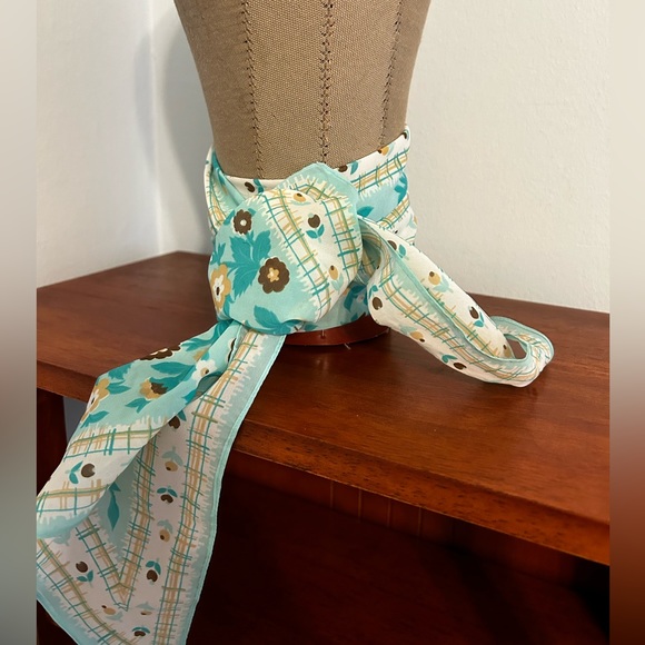 Mod Mary Quant original vintage neckerchief scarf headband groovy hippie London - Picture 6 of 13